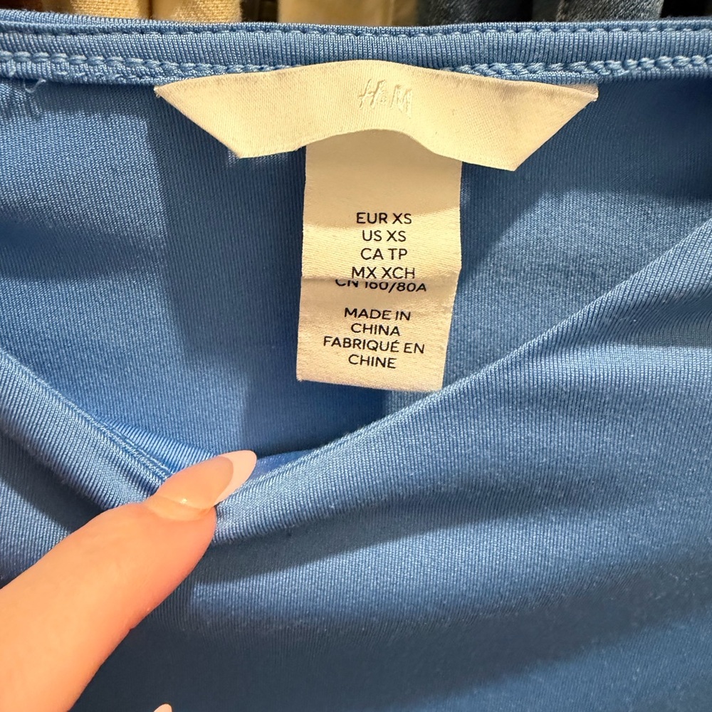 H&M Vibrant Blue Tee